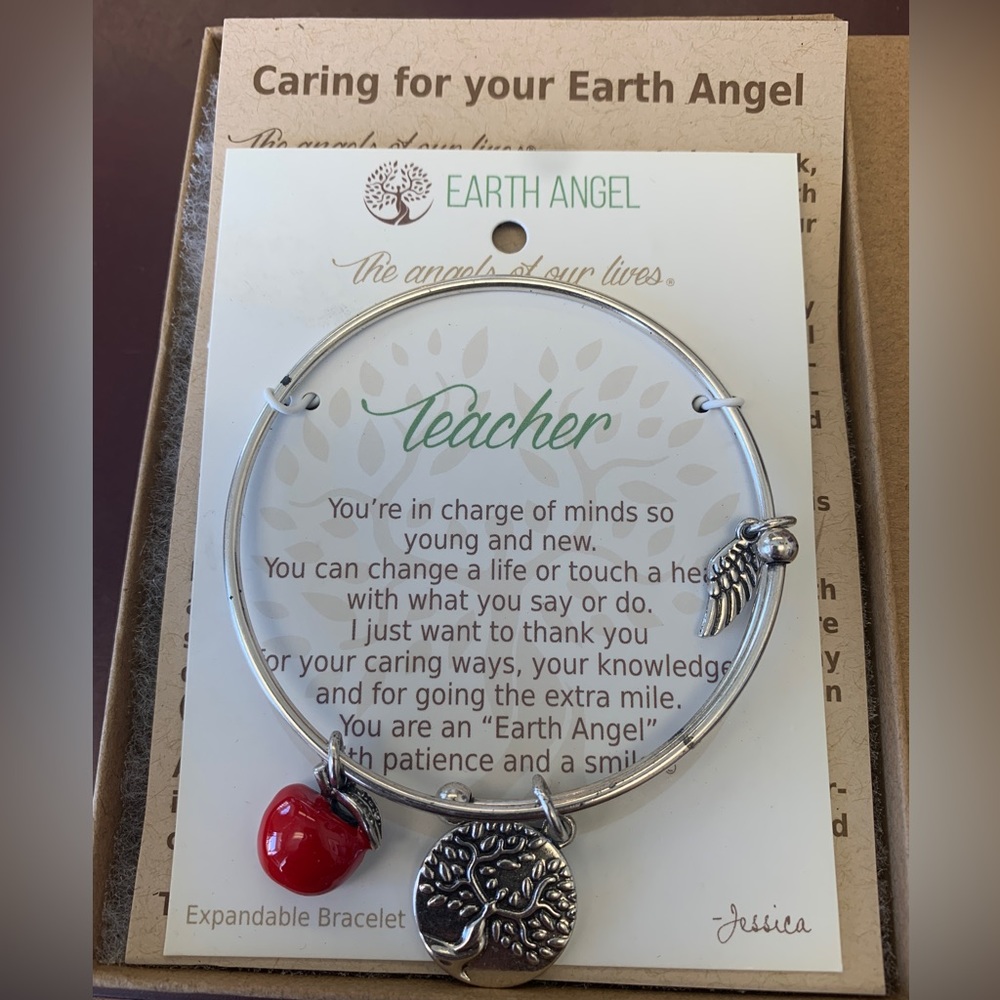 Earth Angel Teacher bracelet